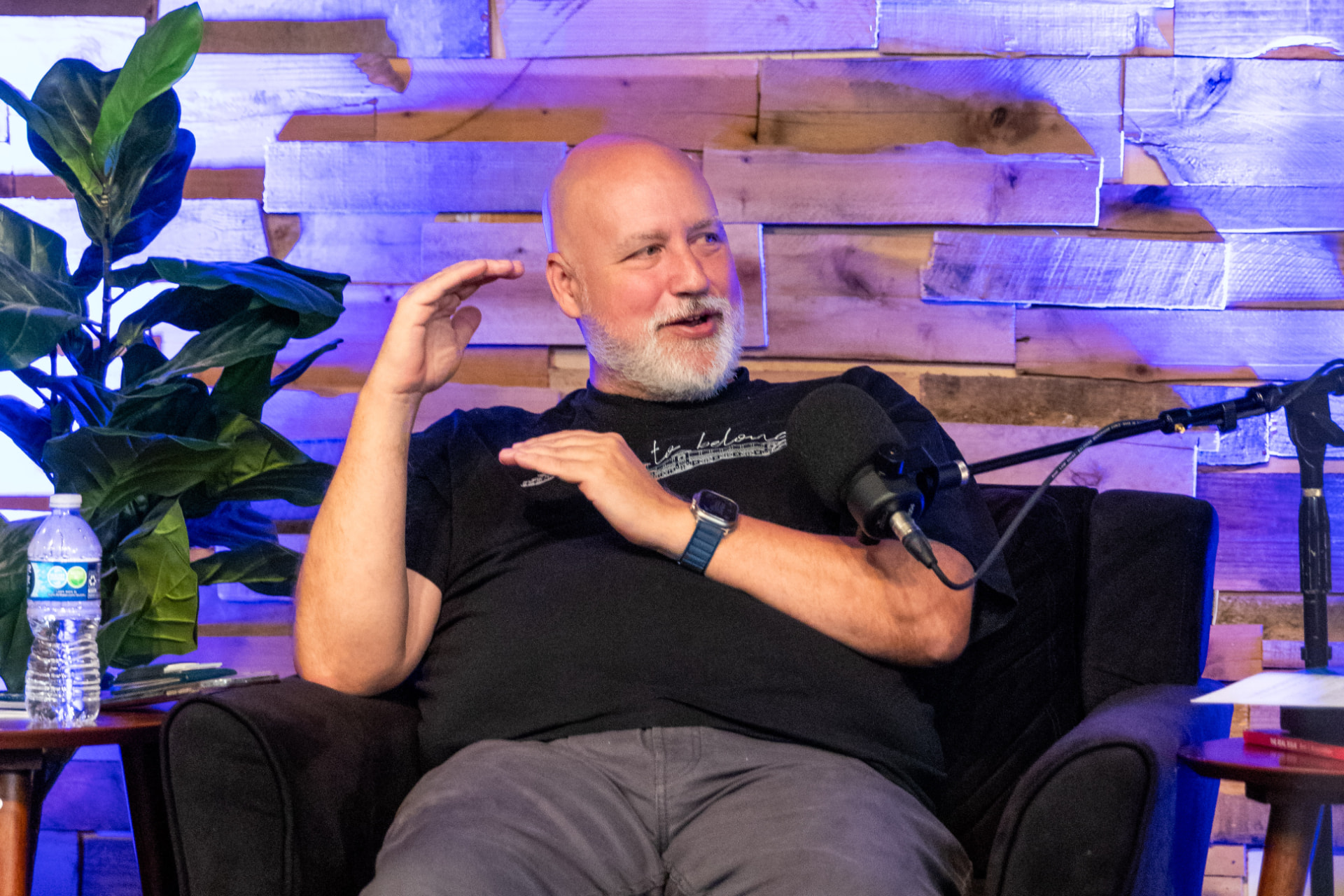 Scott Vander Ploeg in the Disciple Standard studio